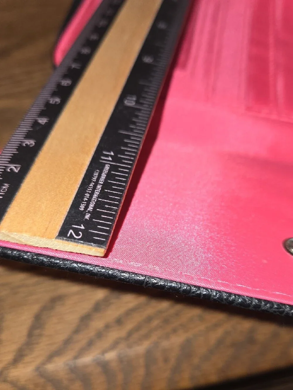 Floral Print Foldover Wallet - Pink Multi